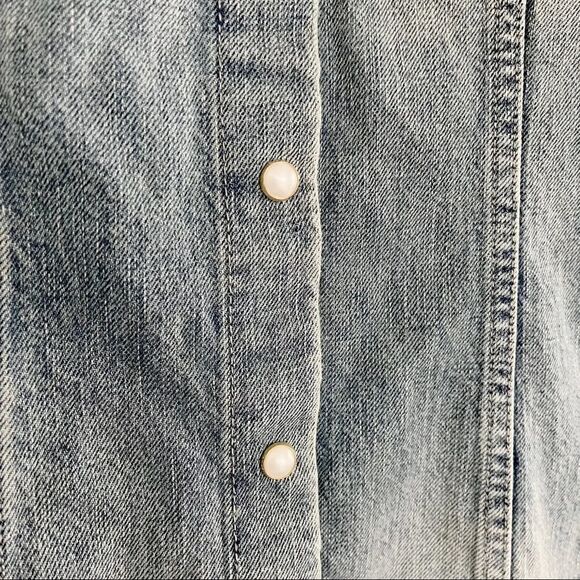 SER.O.YA Denim Mini Dress - Picture 5 of 9